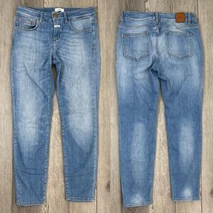 Closed Baker Woman Size 28 Italy Skinny Leg Ankle Denim Cotton Jeans Casual